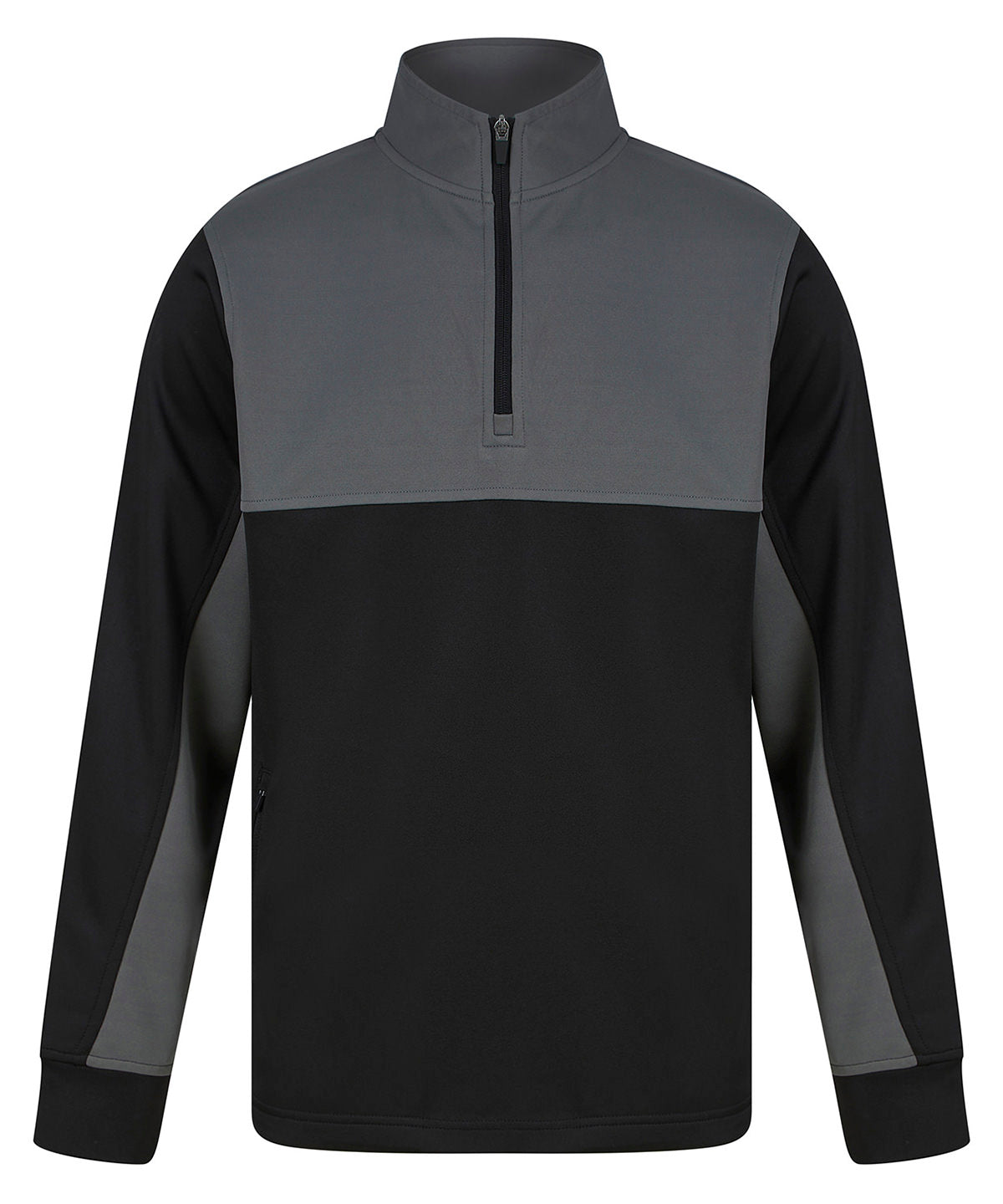 Chaqueta de chndal para nios | Negro/Gris Metalizado Oscuro