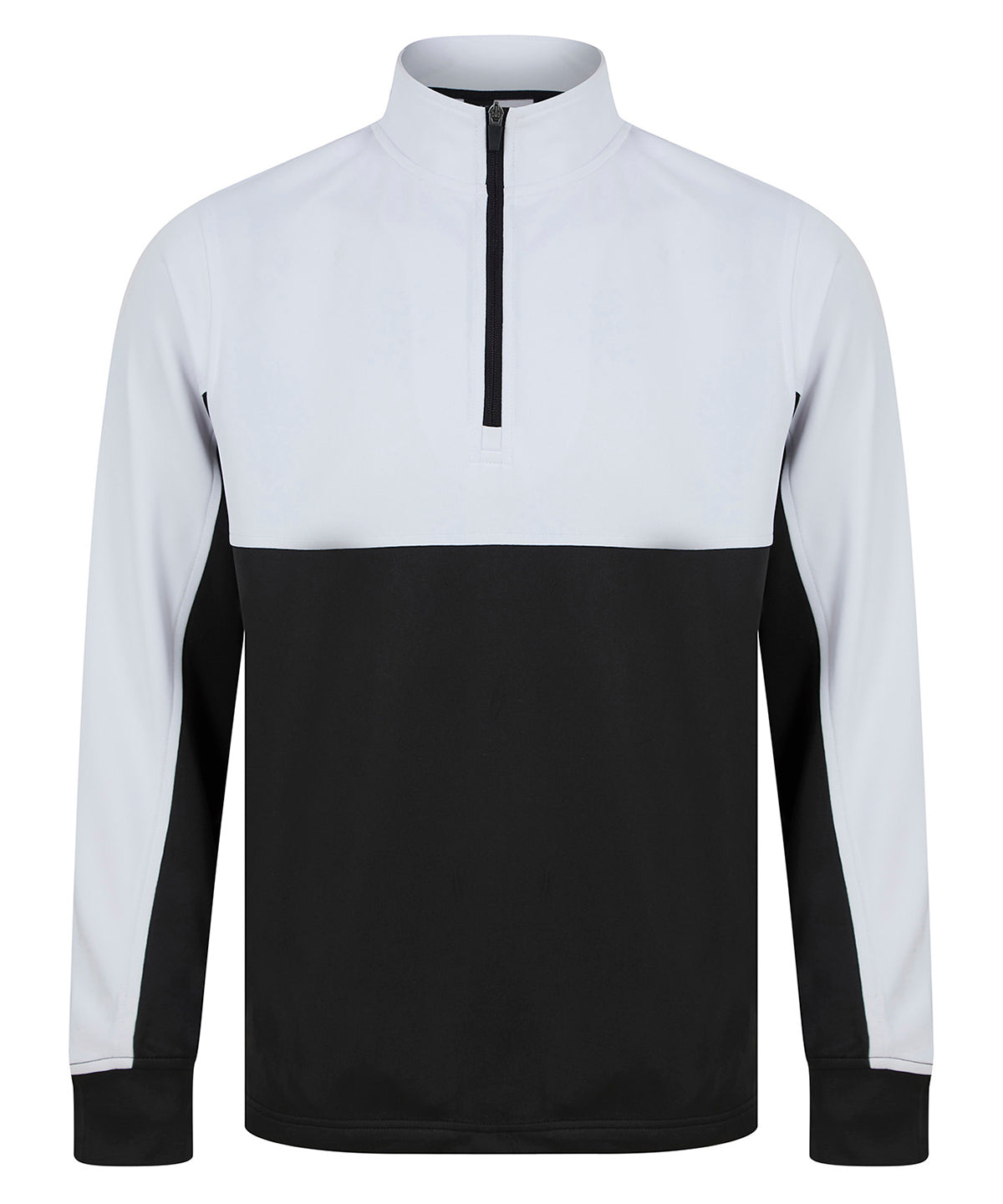 Chaqueta de chndal para nios | Negro/Blanco