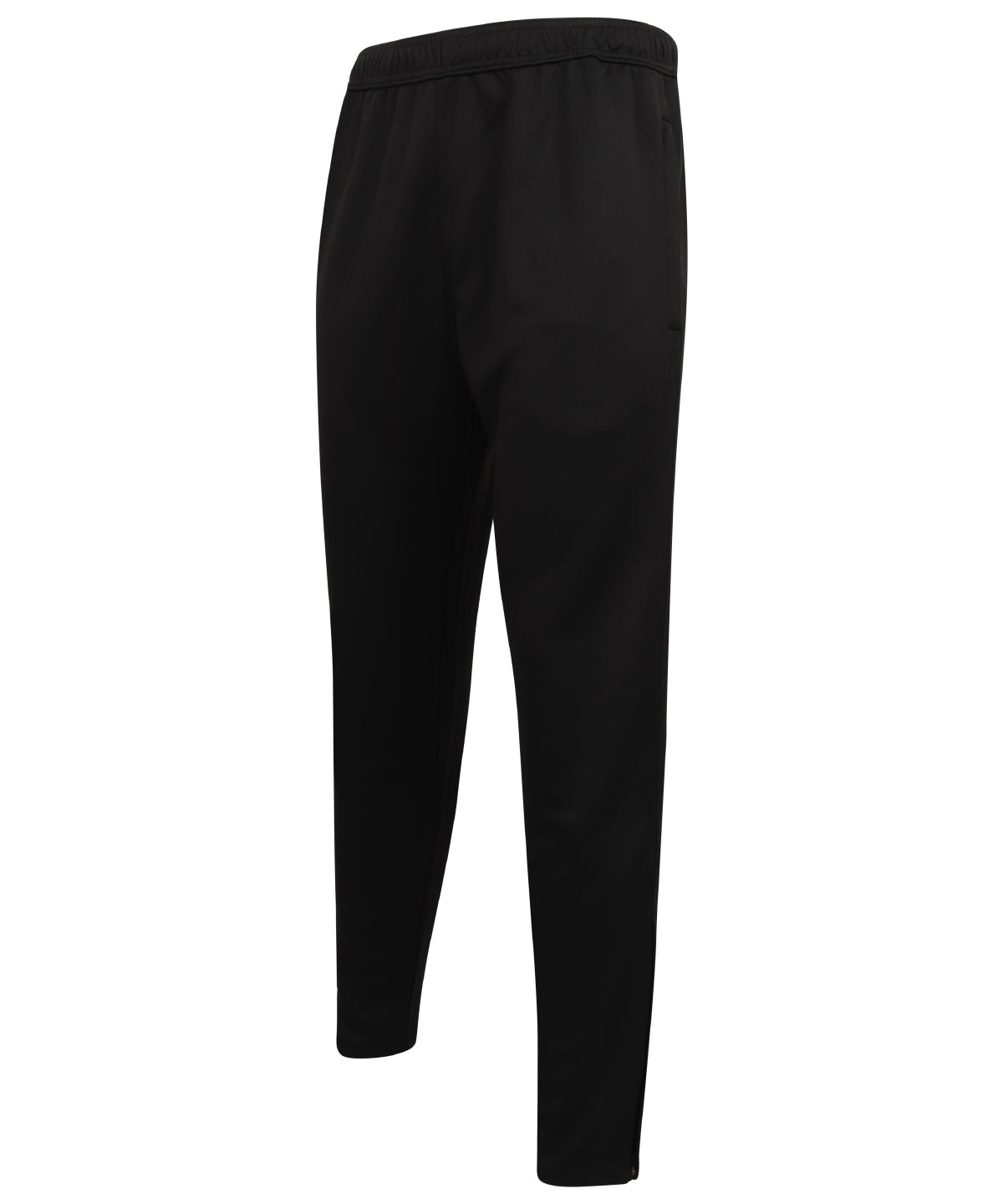 Pantalones de chndal de punto | Negro - Negro Carbn Oscuro