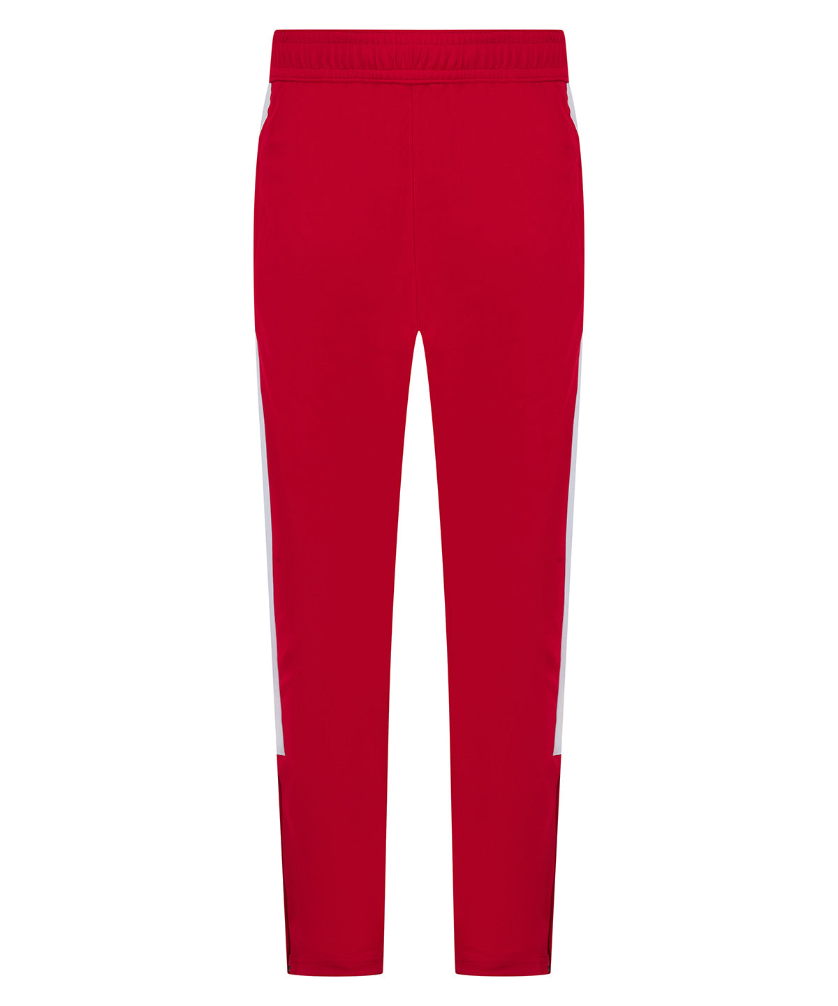 Pantalones de chndal de punto | Rojo/Blanco