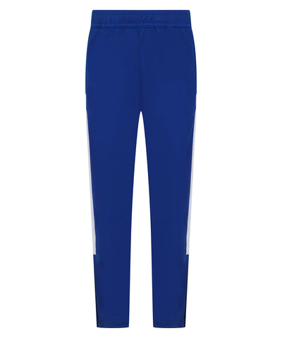 Pantalones de chndal de punto | Azul Real/Blanco - Azul Real/Blanco Nieve