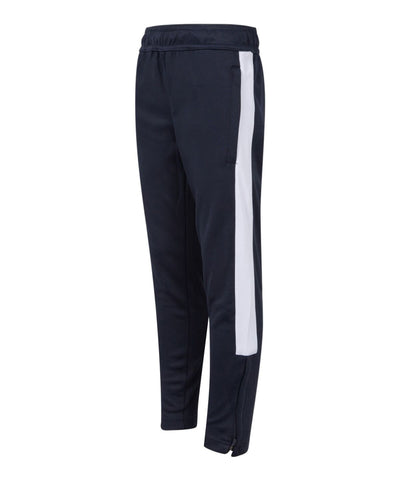 Pantalones de chndal de punto para nios | Azul Marino/Blanco