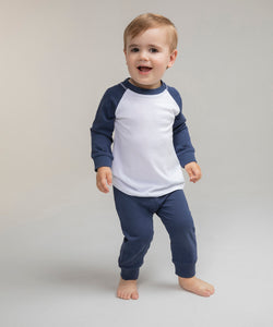 Pijamas infantiles | Rosa Algodn De Azcar/Blanco