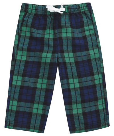 Pantalones de saln de cuadros | Cuadros Verde/Marino
