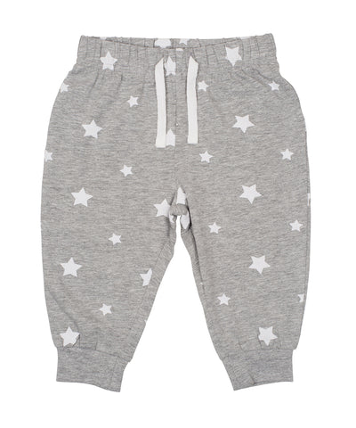 Pantalones de estar por casa | Gris Brezo/Estrellas Blancas