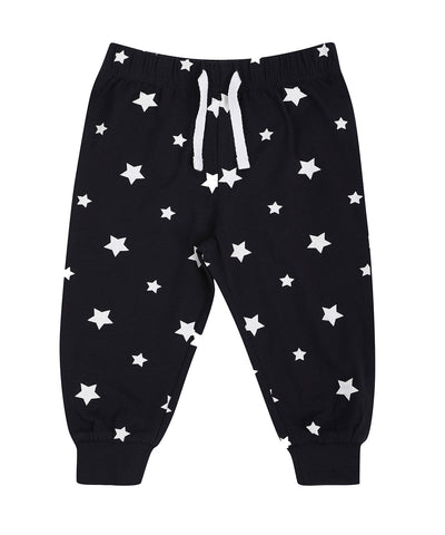 Pantalones de estar por casa | Azul Marino/Estrellas Blancas
