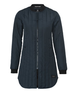 Chaqueta acolchada de estilo urbano para mujer Lindenwood | Azul Marino