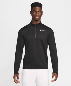 Nike Dri-FIT Victory Therma Flex top de media cremallera | Negro/Negro/Blanco