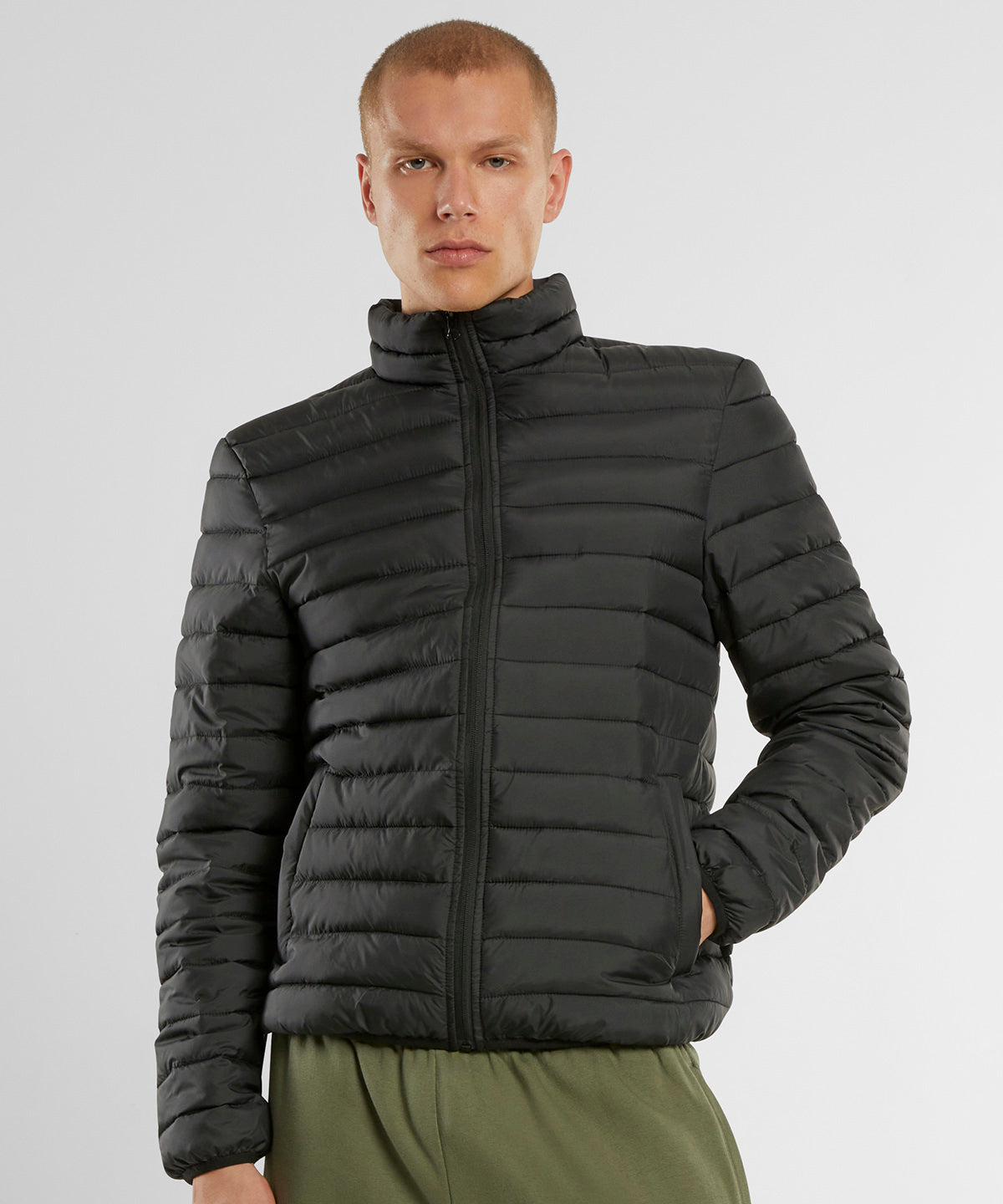 Chaqueta ligera acolchada | Negro