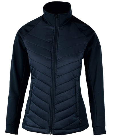 Chaqueta hbrida cmoda Bloomsdale para mujer | Azul Marino