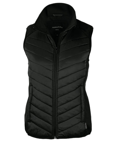 Chaleco hbrido verstil para mujer Benton | Negro