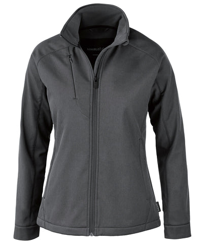 Pantaln softshell elstico de 4 vas para mujer Livingston | Gris Jaspeado
