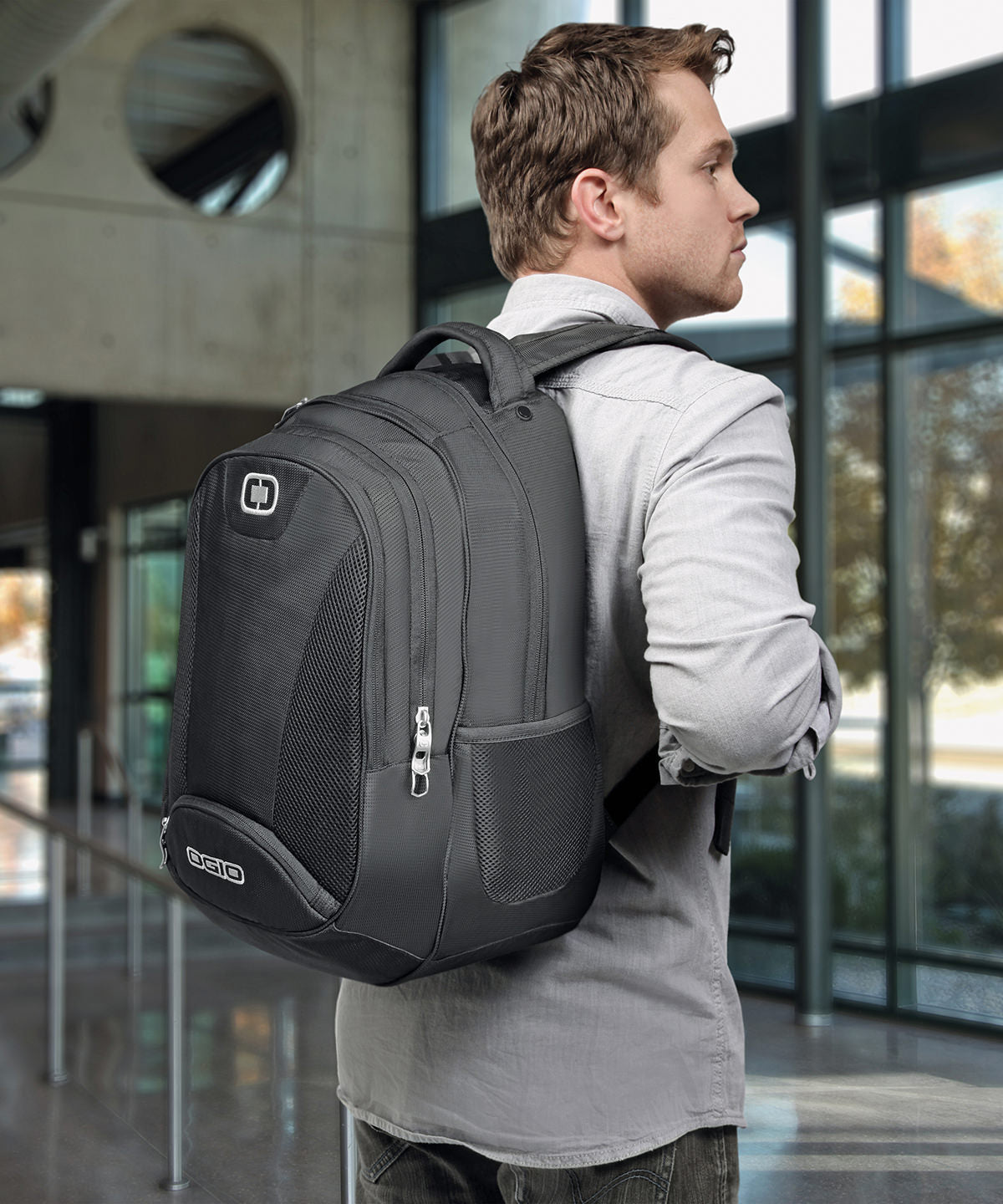 Mochila Bullion | Negro/Plata