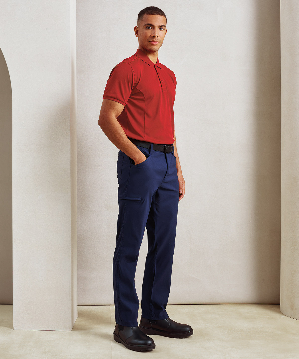 Pantalones Stretchchecker Adapt | Azul Marino