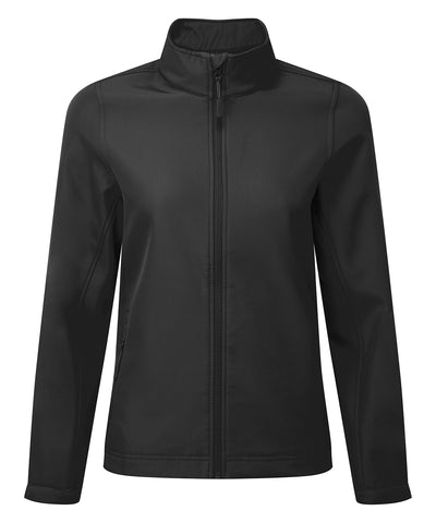 Chaqueta softshell para mujer Windchecker® para imprimir y reciclada | Negro