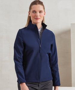 Chaqueta softshell para mujer Windchecker® para imprimir y reciclada | Negro