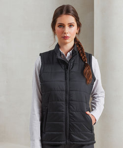 Chaleco acolchado Recyclight para mujer | Negro