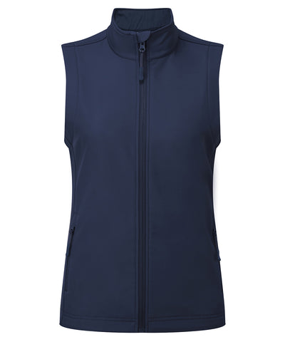 Chaleco cortavientos para mujer Windchecker® imprimible y reciclado | Azul Marino