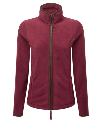 Chaqueta de mujer de lana de artesana | Granate/Marrn