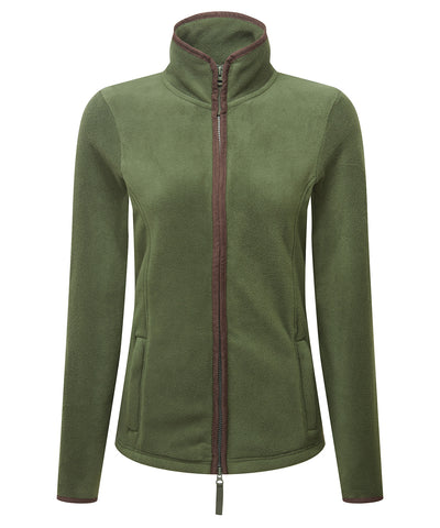 Chaqueta de mujer de lana de artesana | Verde Musgo/Marrn