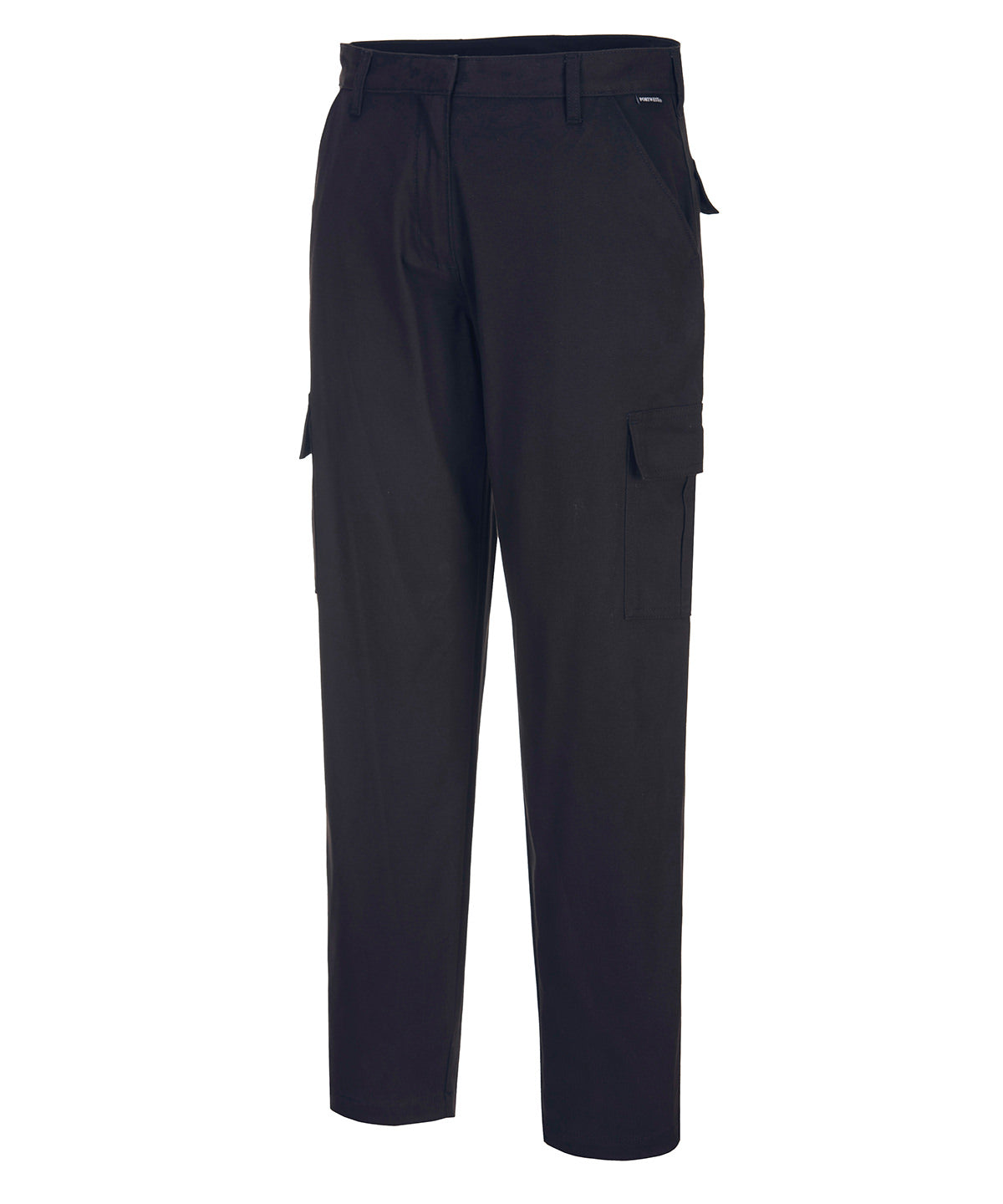 Pantalones de carga elsticos para mujer (S233) corte ajustado | Azul Marino Oscuro