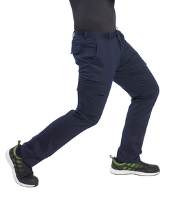 Pantalones de combate elsticos slim fit (S231) | Negro