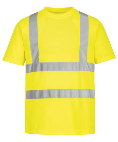 Camiseta Eco de alta visibilidad (EC12) | Amarillo