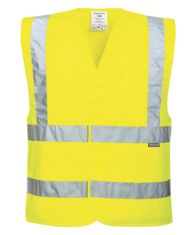 Chaleco reflectante ecolgico (EC76) | Amarillo