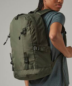 Mochila de 20 litros para uso diario al aire libre | Negro
