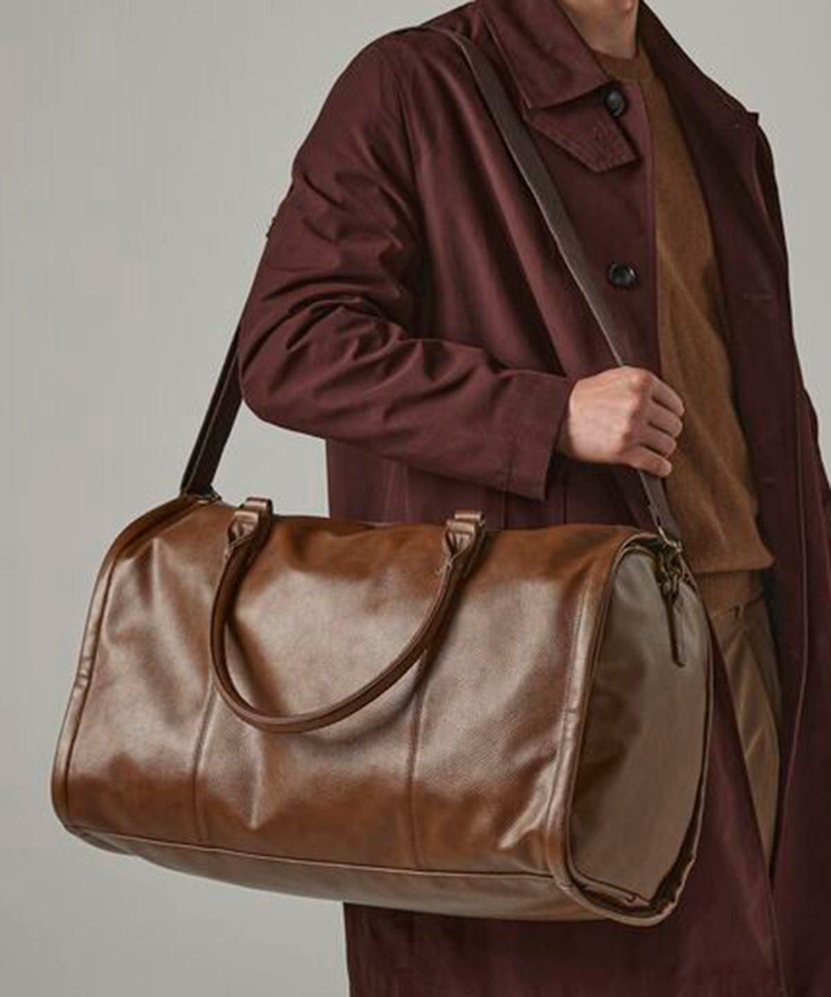 Bolso de fin de semana NuHide® | Marrn Claro