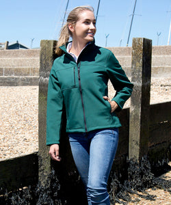 Chaqueta softshell clsica para mujer | Negro