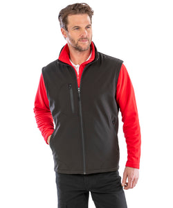 Chaleco Softshell | Negro/Negro
