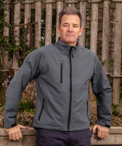 Chaqueta softshell de primera capa | Negro