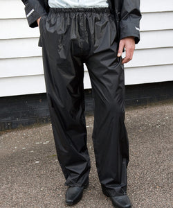 Pantalones de lluvia Core | Negro