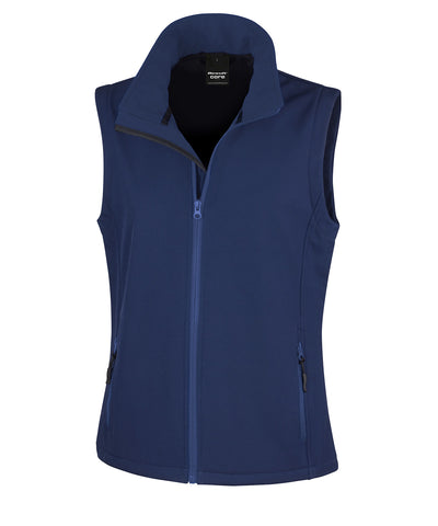 Chaleco softshell para mujer personalizable | Azul Marino/Azul Marino