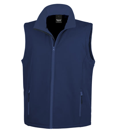 Chaleco softshell imprimible | Azul Marino/Azul Marino