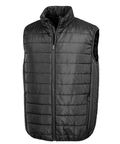 Chaleco acolchado de promocin | Negro