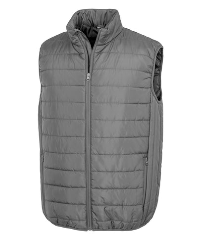 Chaleco acolchado de promocin | Gris
