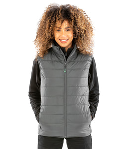 Chaleco acolchado de promocin | Negro
