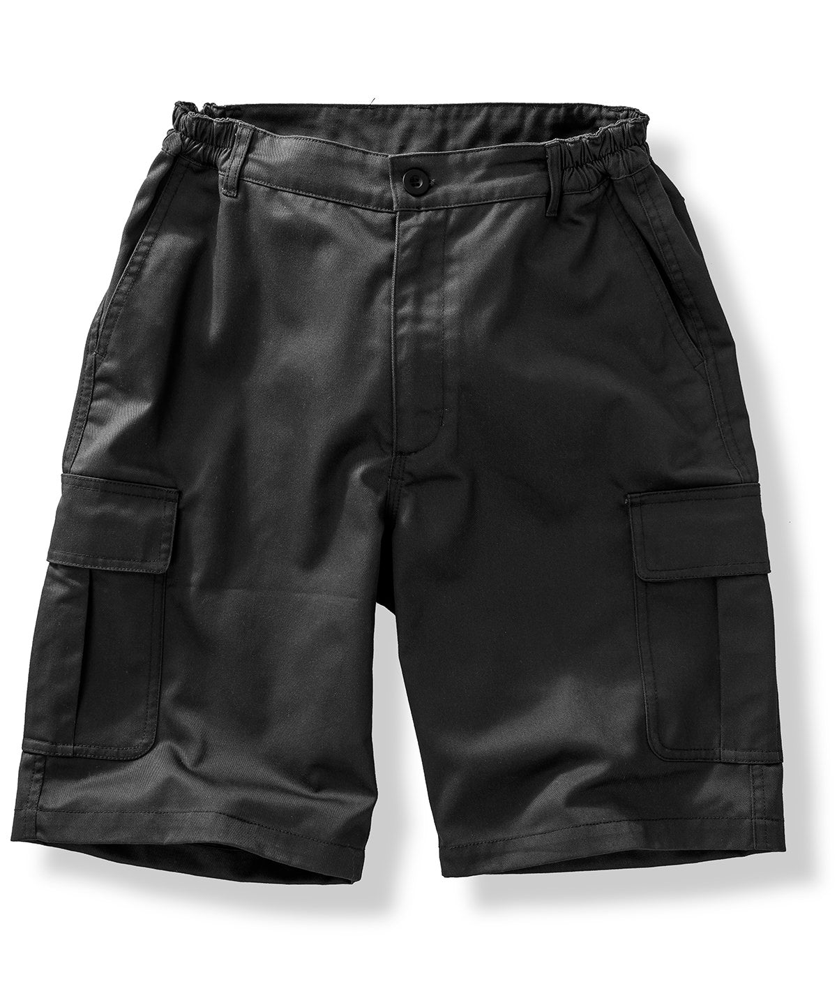 Pantalones cortos de trabajo de utilidad reciclados | Negro