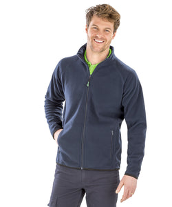 Chaqueta polar trmica de forro polar reciclado | Negro