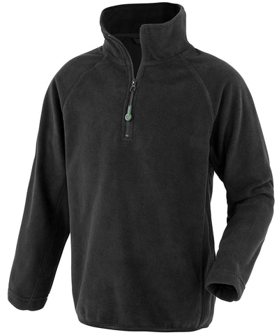 Camiseta de microfelpa reciclada para nios | Negro