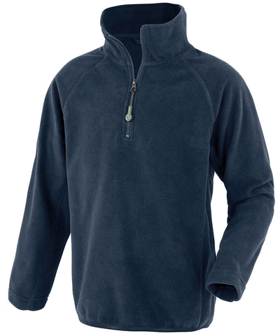 Camiseta de microfelpa reciclada para nios | Azul Marino
