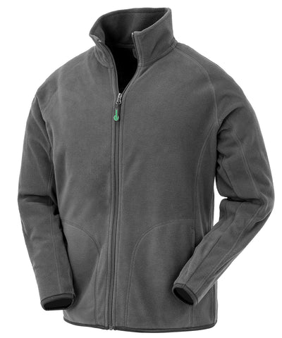 Chaqueta de microfelpa reciclada | Gris