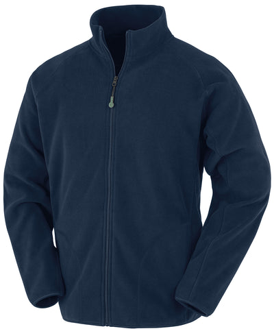 Chaqueta de microfelpa reciclada | Azul Marino