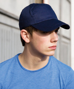 Gorra publicitaria de 7 paneles | Negro
