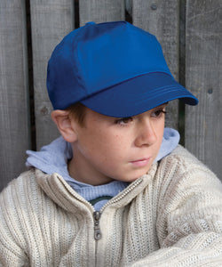 Gorra de algodn para nios | Negro