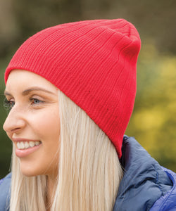 Gorro de punto de algodn | Negro