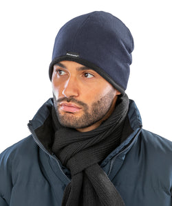 Gorro reversible de microfleece | Verde/Negro