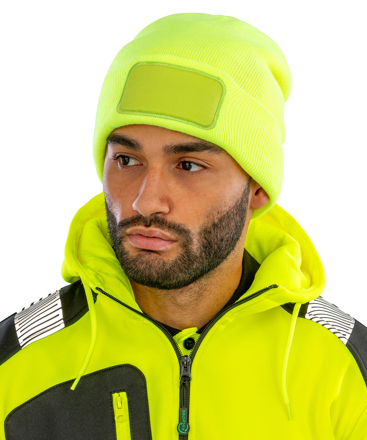 Gorro de impresoras de doble tejido Thinsulate | Negro